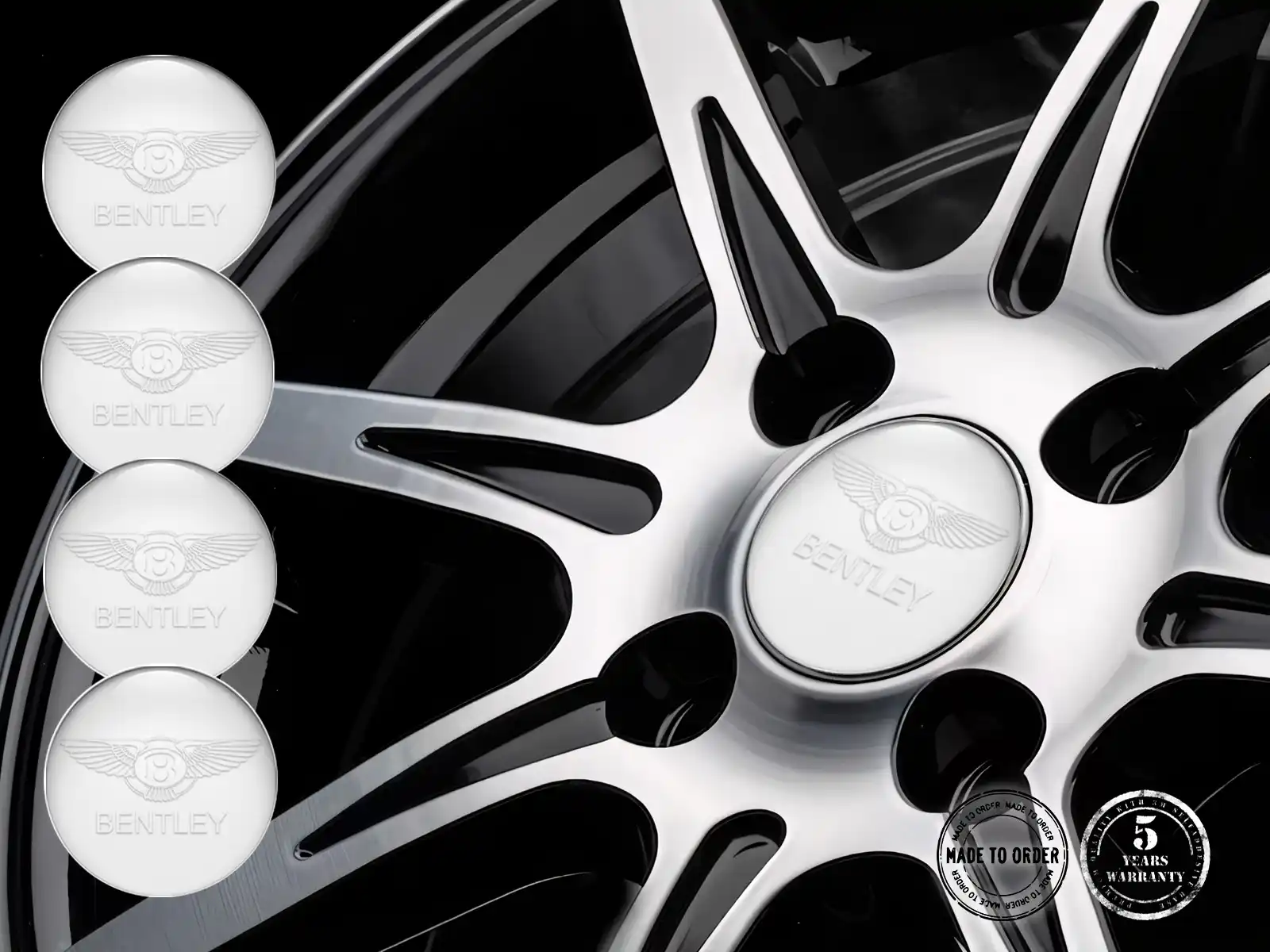 Bentley Felgensticker Auto Logo Ultimativ Plasma Flow Surge